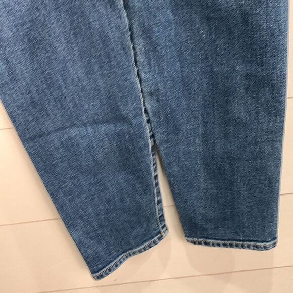 J Crew selvedge toothpick woman’s size 30 denim jeans medium blue wash color - Picture 9 of 10